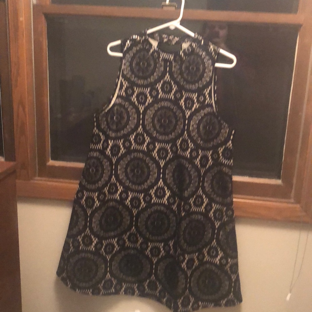 Black and gold dress with sparkle